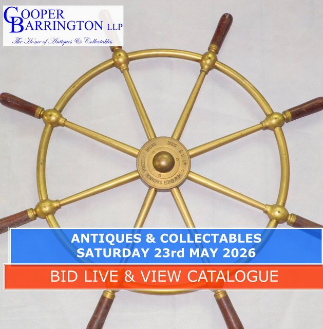 Antiques and Collectables Sale - 23rd May 2026