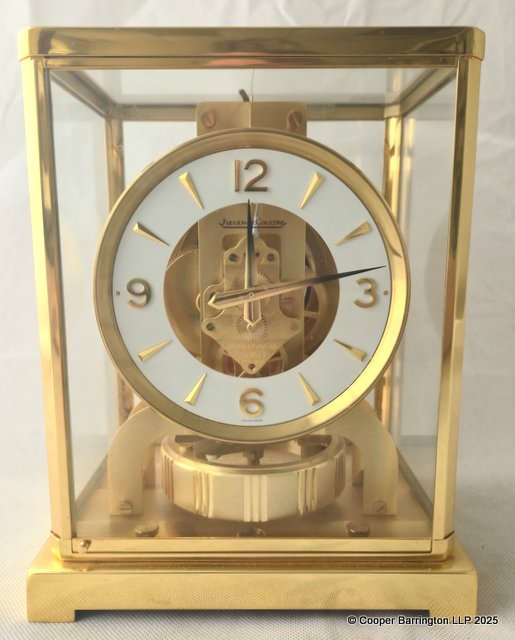 Jaeger-Le Coultre Atmos Swiss Made Perpetual Mantel Clock. Circa 1970's Jaeger-Le Coultre Atmos Swiss Made Perpetual Mantel Clock. Circa 1970's